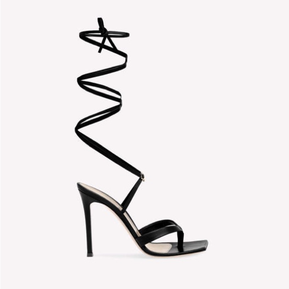 Gianvito Rossi Gladiator Ribbon Heels